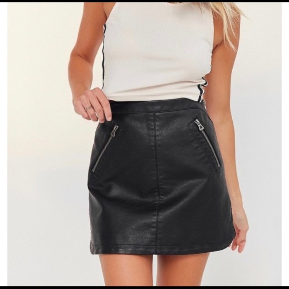 Urban Outfitters Leather Skirt